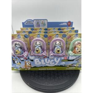 Lot Of 12 Bluey Bingo Figurines. Bunny Basket